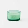 Bed & Bath Fleur 450g Clear Glass Candle - Plum Santal