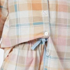 Morgan & Finch Mara Check Flannelette Pyjamas 7 Morgan & Finch Mara Check Flannelette Pyjamas -Morgan & Finch Shop 22492601 V02