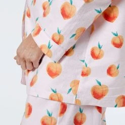 Morgan & Finch Peaches Flannelette Pyjamas