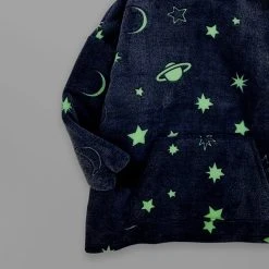 Morgan & Finch Galaxy Glow Hooded Sherpa Blanket -Morgan & Finch Shop 22529801 V03