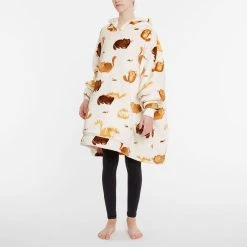 Morgan & Finch Winston Hooded Sherpa Blanket 8 Morgan & Finch Winston Hooded Sherpa Blanket -Morgan & Finch Shop 22530001 V02