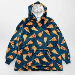 Morgan & Finch Pizza Hooded Sherpa Blanket 9 Morgan & Finch Pizza Hooded Sherpa Blanket -Morgan & Finch Shop 22530301 P
