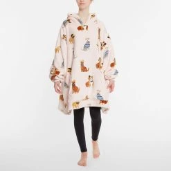 Morgan & Finch Reggie Hooded Sherpa Blanket -Morgan & Finch Shop 22530401 V02