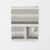 Morgan & Finch Reid Striped Brushed Throw - Grey -Morgan & Finch Shop 22554701 P 1