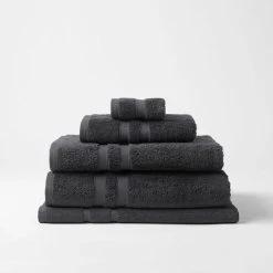 Cotton House Egyptian Luxury Towel - Granite -Morgan & Finch Shop CH Egyptian Luxury Towels Granite 189042 R 5