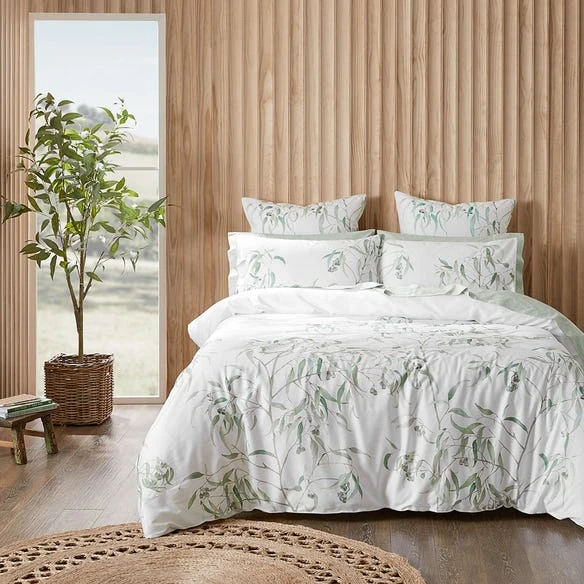 Cotton House Eucalyptus Quilt Cover 4 Cotton House Eucalyptus Quilt Cover - Image 2