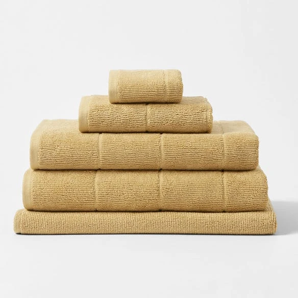 Cotton House Tasman Towel - Rattan 3 Cotton House Tasman Towel - Rattan