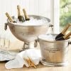 Morgan & Finch Oval Champagne Bucket - Pewter
