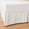 Perfects Pleated Valance - White -Morgan & Finch Shop Core Valance LS Bedding Perfects Pleated Valance White Detail 5