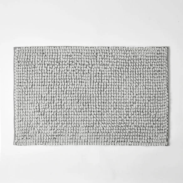 Morgan & Finch Bobble Melange Bath Mats - Stone 6 Morgan & Finch Bobble Melange Bath Mats - Stone - Image 4