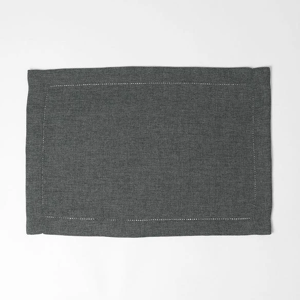 Morgan & Finch Carlisle Napery - Charcoal 4 Morgan & Finch Carlisle Napery - Charcoal - Image 2