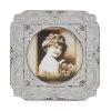 Morgan & Finch Enamel Frame Square - White
