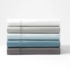 Cotton House Honour 550 TC Cotton Sateen Sheet Set - Silver -Morgan & Finch Shop G HONOUR 010202 00690 V04 1