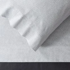 Morgan & Finch Ikura Flannelette Sheet Set - Fog Grey -Morgan & Finch Shop G IKURA 010101 00555 V02