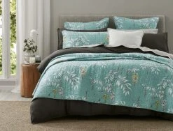 Morgan & Finch Japanese Flower Bedspread -Morgan & Finch Shop G JAPFLOWER 030101 00490 V03