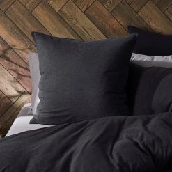 Bed Bath N Table Jersey Quilt Cover - Charcoal -Morgan & Finch Shop G JERSEY 010803 00580 V06