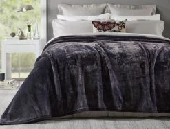 Morgan & Finch Luxton Blanket - Granite