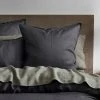 Morgan & Finch Milano Linen Quilt Cover - Granite -Morgan & Finch Shop G MILANO 010803 00650 V05