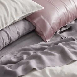 Morgan & Finch Milano Linen Quilt Cover - White -Morgan & Finch Shop G MILANO 010803 00700 V11