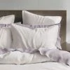Morgan & Finch Milano Linen Quilt Cover - White