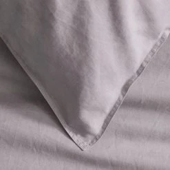 Morgan & Finch Milano Linen Quilt Cover - Silver -Morgan & Finch Shop G MILANO 010803 00905 V10