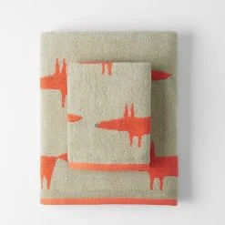 Harlequin Mr Fox Towel - Orange 8 Harlequin Mr Fox Towel - Orange -Morgan & Finch Shop G MR FOX 080101 00170 P 10