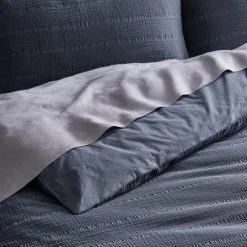 Morgan & Finch Ramsay Quilt Cover - Slate Blue -Morgan & Finch Shop G RAMSAY 010803 00540 V01