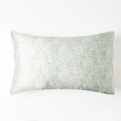 Morgan & Finch Silk Print Pillowcase - Green 7 Morgan & Finch Silk Print Pillowcase - Green -Morgan & Finch Shop G SILKPRINT 010201 00445 P