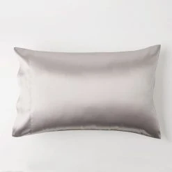 Morgan & Finch Silk Pillowcase - Silver -Morgan & Finch Shop G SILK PILCAS 010201 00550 P 5
