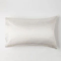 Morgan & Finch Silk Pillowcase - Ivory -Morgan & Finch Shop G SILK PILCAS 010201 00750 P 5