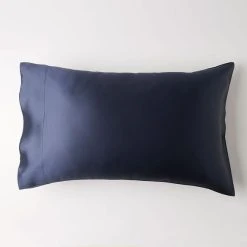Morgan & Finch Silk Pillowcase - Navy