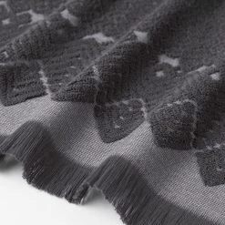 Morgan & Finch Tobago Towel - Charcoal -Morgan & Finch Shop G TOBAGO 080103 00580 V03