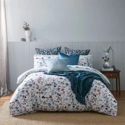 Morgan & Finch Waverly Quilt Cover - Light Blue