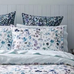 Morgan & Finch Waverly Quilt Cover - Light Blue -Morgan & Finch Shop G WAVERLY 010302 00500 V04