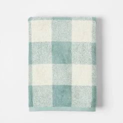 Morgan & Finch Gingham Towel - Pale Blue -Morgan & Finch Shop LF Gingham Towel Gingham Blush 21687502
