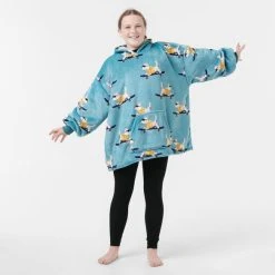 Morgan & Finch Skate Dog Kids Hooded Sherpa Blanket 9 Morgan & Finch Skate Dog Kids Hooded Sherpa Blanket -Morgan & Finch Shop LF Kids Hooded Sherpa Skate Dog 21907101 V1