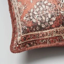 Morgan & Finch Aman Heritage Cushion - Rust -Morgan & Finch Shop M F Aman Heritage Cushion Rust 50x50cm 20976302 Detail