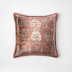 Morgan & Finch Aman Heritage Cushion - Rust