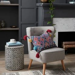 Morgan & Finch Aria Dhurry Cushion 8 Morgan & Finch Aria Dhurry Cushion -Morgan & Finch Shop M F Aria Dhurry Cushion 60x40cm 20980401 1