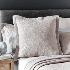 Morgan & Finch Artemida Bedspread - Stone -Morgan & Finch Shop M F Artemida Stone Euro 1