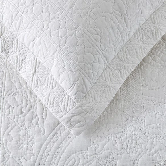 Morgan & Finch Artemida Bedspread - White 6 Morgan & Finch Artemida Bedspread - White - Image 4