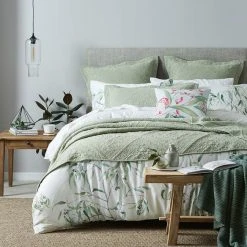 Morgan & Finch Asher Coverlet - Sage Green -Morgan & Finch Shop M F Asher Coverlet V3