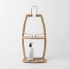 Morgan & Finch Bamboo Hanging Shower Caddy 1 Morgan & Finch Bamboo Hanging Shower Caddy -Morgan & Finch Shop M F Bamboo Shower Caddy Bamboo 20982301