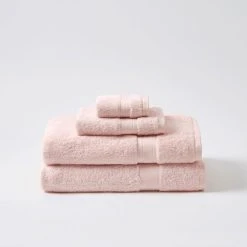 Morgan & Finch Bamboo Towel - Blush -Morgan & Finch Shop M F Bamboo Towels Blush 132617 R 1