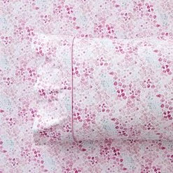 Morgan & Finch Beth 250 TC Cotton Sheet Set - Pink Floral