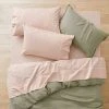 Morgan & Finch Caviar 250 TC Cotton Sheet Set - Cameo Rose -Morgan & Finch Shop M F Caviar 250TC QSS Cameo Rose SI