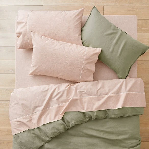 Morgan & Finch Caviar 250 TC Cotton Sheet Set - Cameo Rose 3 Morgan & Finch Caviar 250 TC Cotton Sheet Set - Cameo Rose