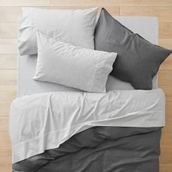 Morgan & Finch Caviar 250 TC Cotton Sheet Set - Silver