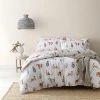 Morgan & Finch Cheshire Cats Flannelette Quilt Cover Set -Morgan & Finch Shop M F Cheshire Cats FQ CS ECOM