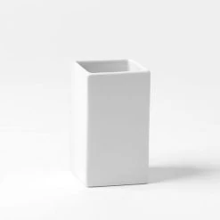 Morgan & Finch Dolomite Bathroom Accessories - White -Morgan & Finch Shop M F Dolomite tumbler White 13325601 1